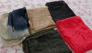 5 Dupatta Combo Set!