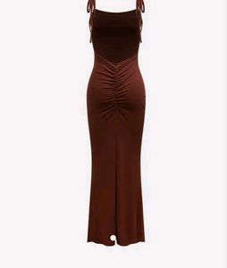 Elegant Red Maxi Dress