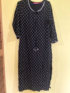 Black Kurta, Size XS