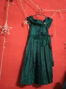 Green Princess Frock