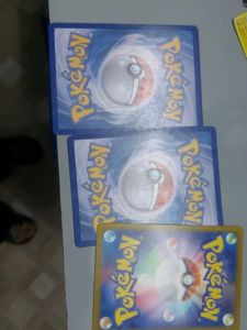 Pokemon Card Collection with fakes and 3 original