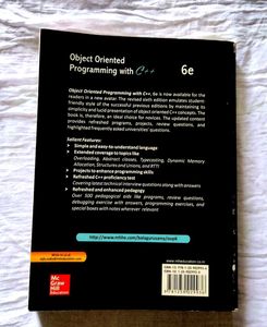 Object Oriented Programming with C++