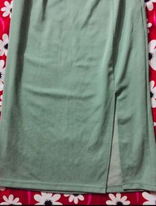 Long Side Slit Skirt