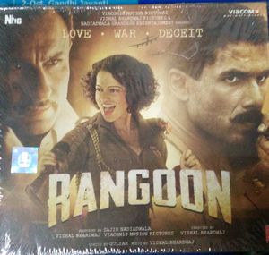 Rangoon Movie Music CD