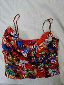 Zara Corset Crop Top