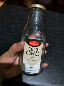 Empty Glass Bottle For Making Coffee & Milkshake