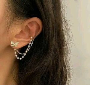 Butterfly Chain Earrings