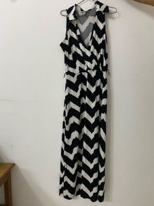 Chevron Maxi Dress