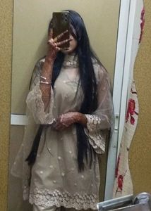 Elegant Beige Salwar Kameez
