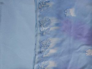 Unstiched Crepe Suit Piece With Dupatta And Lowers