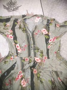 Floral Aline Kurti