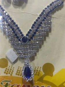 Stone Royal Blue Jewel Set