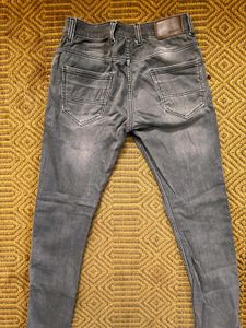 Grey Wash Denim Jeans Zudio Mens