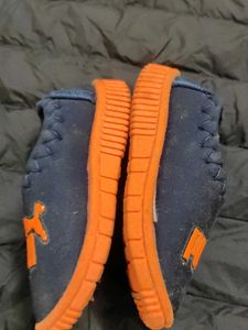 Poma Toddler Shoes - Blue &amp; Orange