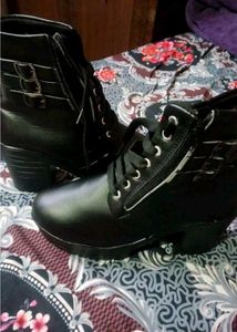 Women Casual Girls Boots High Ankle Length