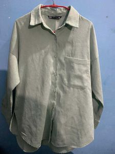 Zara New shirts orignal Corduroy Shirt
