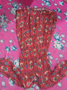 Patterned Trousers