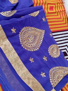 Like New Saree With Blouse