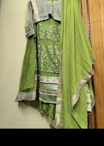 Lehanga Choli With Heavy Work Stitched Blouse