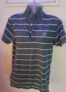 Small size Striped Polo T-Shirt