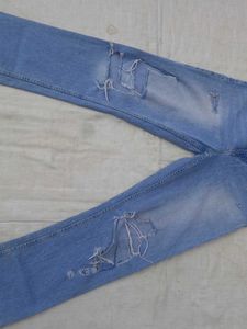 Blue Ripped Jeans (River Island) Brand