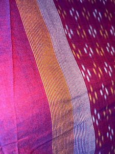 Purple Printed Classy Saree
