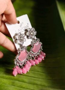Lavomi Pink Earrings