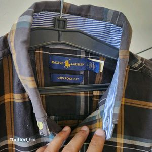 Ralph Lauren Plaid Shirt size L