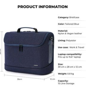MOKOBARA The Transit Briefcase Vegan Leather