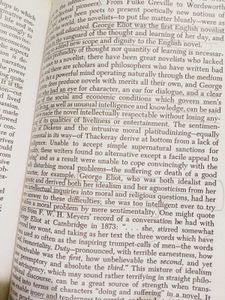 Rare Book: A critical History Of English Literatur