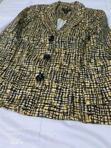 Stylish Patterned Blazer