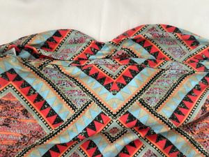 Multicolour tube top
