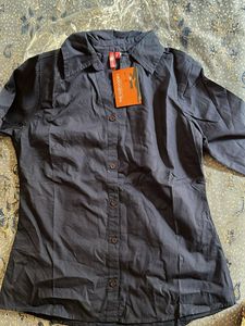 Navy Blue Casual Shirt - 10 Piece Availble In Size