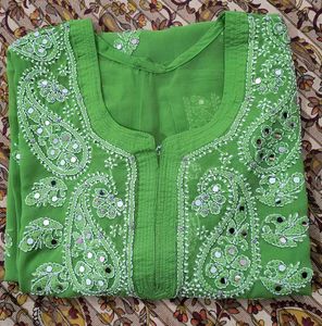 Chikankari Kurta 💚