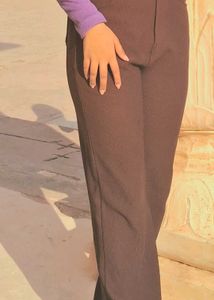 Korean Brown Ribbed Knit Pants🤎🔥🌟