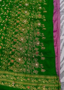 Zardoji Maggam Work Design Saree