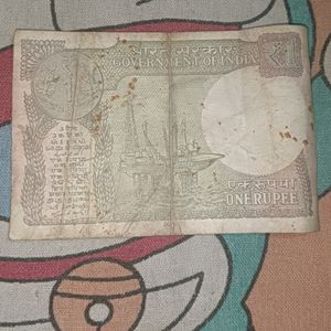 ONE RUPEE NOTE YEAR 2015     Indian Old Currency