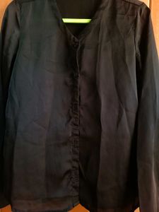 ♥️ 26-32 BUST BLACK SHIRT FORMAL❤️
