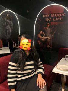 Striped Black And White Zip Up Sweater