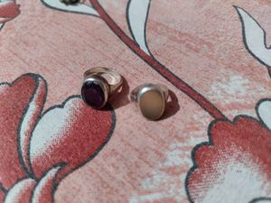 Silver Gemstone Ring Combo