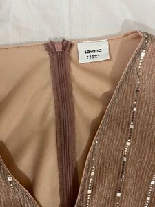 Elegant Sheer Maxi Dress