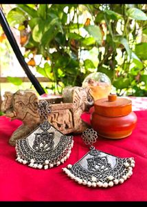 Combo Of Extremely Gorgeous 5 Oxidised Earrings