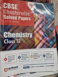 Arihant CBSE Chapterwise for Maths, physics, chemi