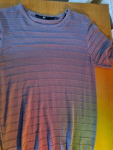 Lavender Shimmery Mesh Top