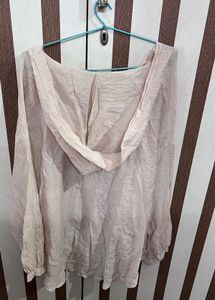 Peach Oversized Shirt