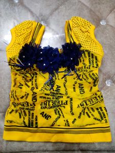 Cute Graphic Print Top