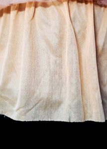 Orange Off Shoulder Girl Crop Top Partywear