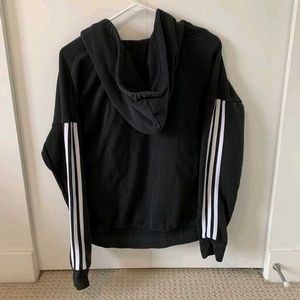 Adidas Black Zip-Up Hoodie