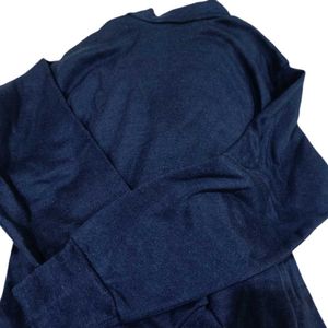 Blue winter Undershirt/sweatshirt Wollen women