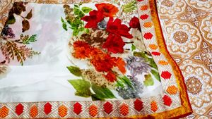 Floral Print Saree2